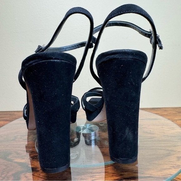 Franco Sarto Damalis Platform Sandal - Black Galaxy - size 9 - Picture 9 of 16